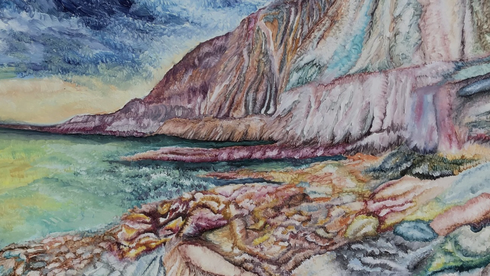 Oil painting Nature painting Natura Pittrice Opere pittoriche Paesaggio Sea painting