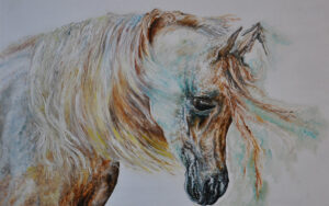 Oil painting Nature painting Pittrice Cavalli Opere pittoriche Pittura olio
